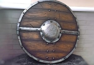 Косплей Cosplay Середньовічний Норманський Щит (Щит Вікінгів) 55 см.