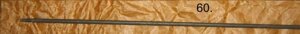 Шомпол АК-47 (АКМ, АКМС), 7,62, ранній (з різьбленням і "вухом" під ганчір'я, довжина 400мм)