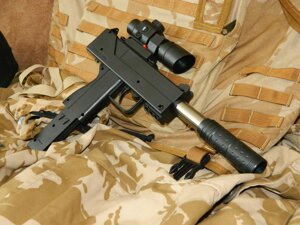 Пістолет-Пулемет іграшковий Ingram MAC-10 на пластикових кульках із штурмовим магазином
