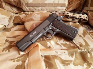 Пневматический пистолет Sas М1911 (Свинцовые пули) в Черкасской области от компании Магазин  "Голиаф"