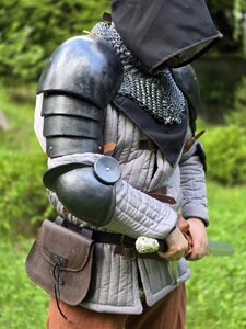 Косплей Налокітники "Протектор": EVA foam, 3D ефект, регульовані ремені