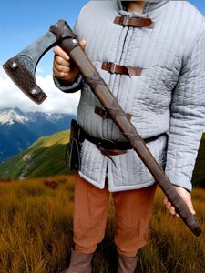 Косплей Сокира Бродакс (3D друк, EVA Foam): Реалістична, з чохлом та гравіюванням