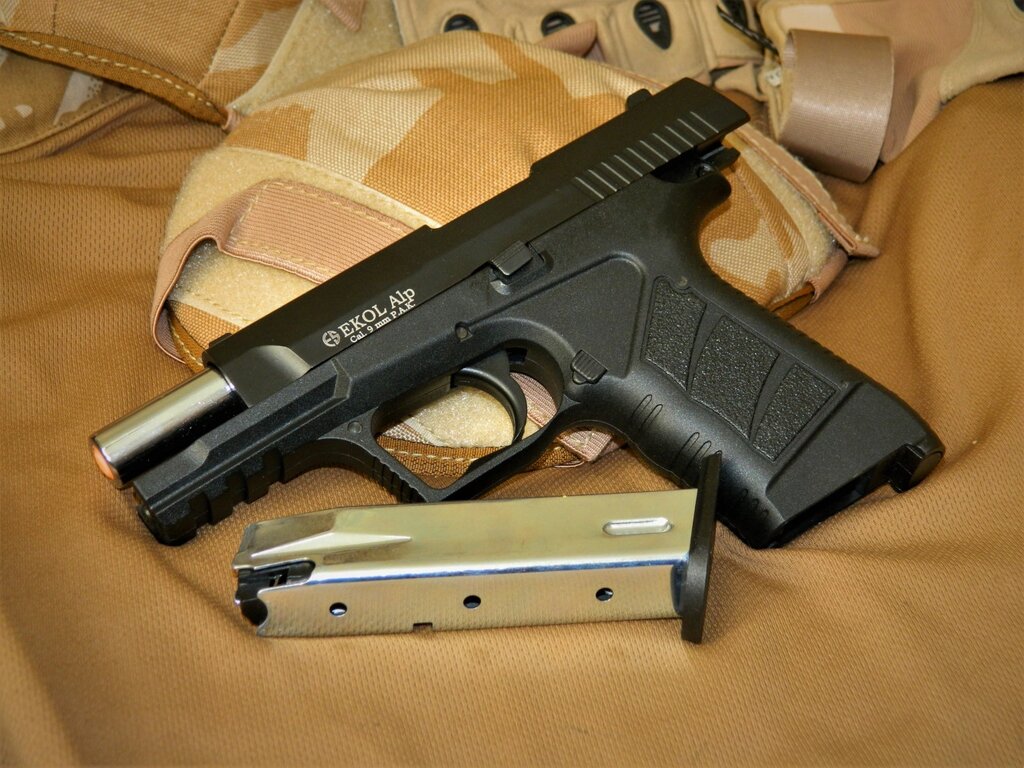 Пістолет сигнальний, стартовий (шумовий) пістолет Ekol Alp від компанії Магазин "Голіаф" - фото 1