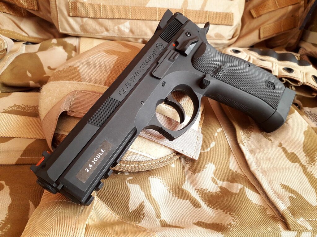 Пневматический пистолет ASG Cz SP-01 Shadow ##от компании## Магазин  "Голиаф" - ##фото## 1