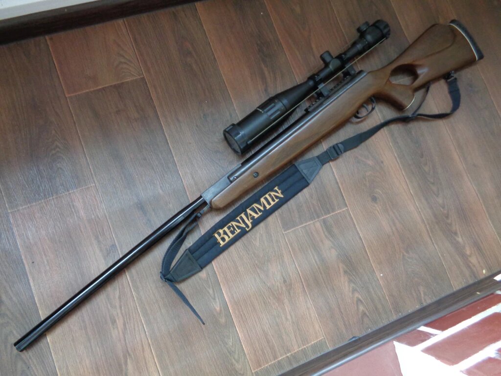 Пневматична гвинтівка Crosman Benjamin Trail NP + Оптичний приціл 6-24x50 (Швидкість 380м / с.) ##от компании## Магазин "Голіаф" - ##фото## 1