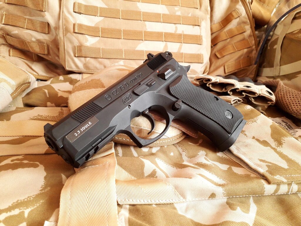 Пневматичний пістолет ASG CZ 75D Compact від компанії Магазин "Голіаф" - фото 1