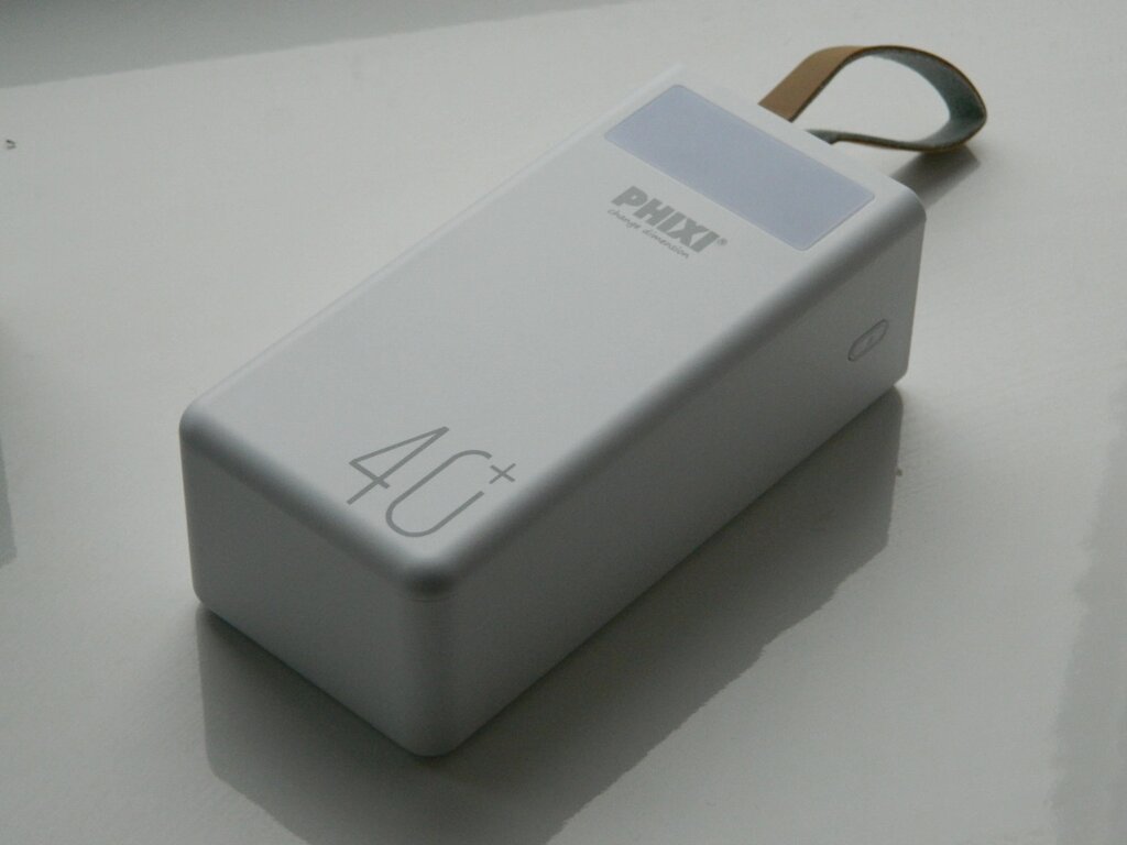 Powerbank PHIXI P40 (40 000mAh) 10W, 2.1A, Micro USB-C/Micro USB від компанії Магазин "Голіаф" - фото 1