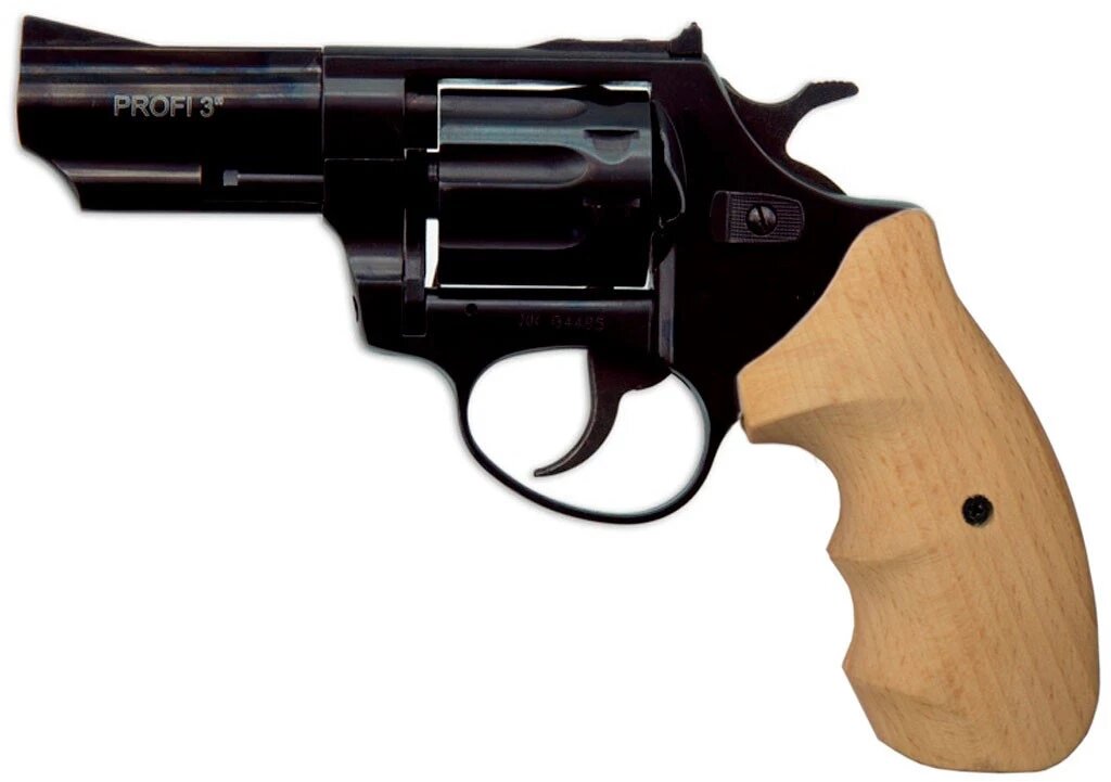 Револьвер флобера PROFI-3 "(чорний / дерево) від компанії Магазин "Голіаф" - фото 1
