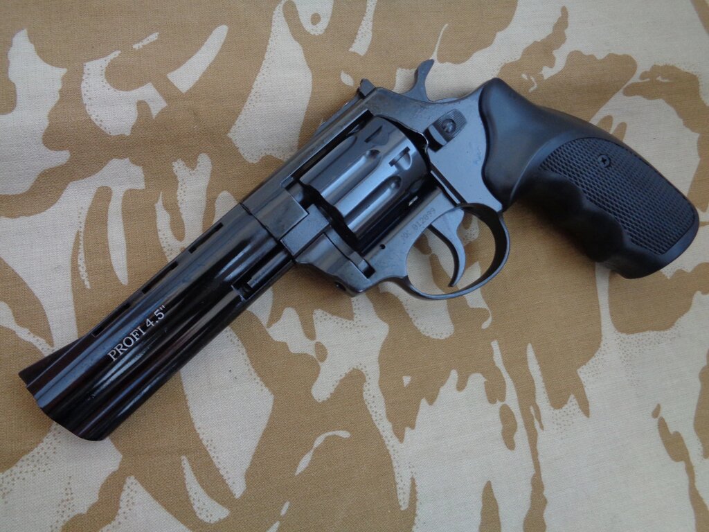 Револьвер флобера PROFI-4.5 "(чорний / пластик) від компанії Магазин "Голіаф" - фото 1