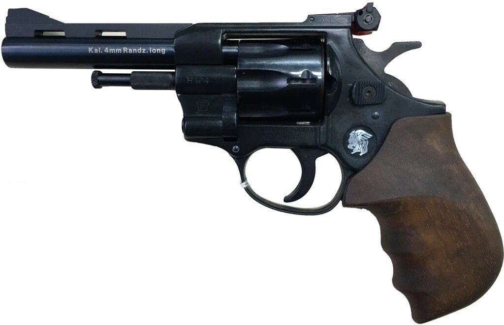 Револьвер Флобера Weihrauch HW 4 4 "(рукоять дерево) від компанії Магазин "Голіаф" - фото 1