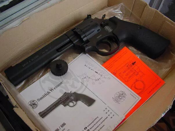 Револьвер Umarex Smith and Wesson 586-6 ##от компании## Магазин "Голіаф" - ##фото## 1