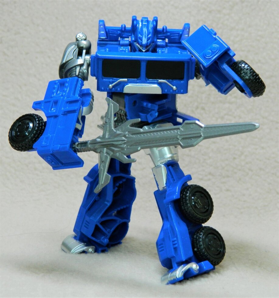 Робот трансформер "Warrior синий" Peterbilt 362 Серия "Воин справедливости" ##от компании## Магазин  "Голиаф" - ##фото## 1