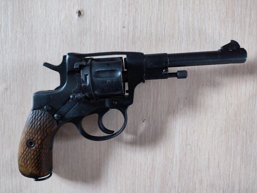СХП Револьвер Наган "Стрілець-В" (холостой патрон) с документами від компанії Магазин "Голіаф" - фото 1