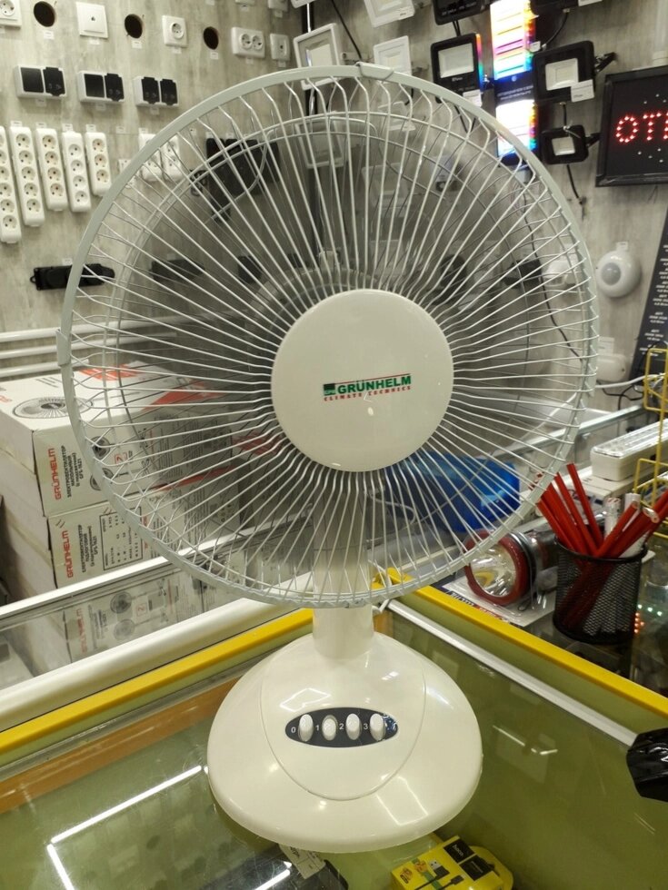 Вентилятор настольный Grunhelm GFS-3011 ##от компании## Магазин  "Голиаф" - ##фото## 1