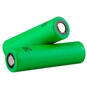 Акумулятор 18650 Li-Ion Sony US18650VTC4, 2100mAh, 30A, 4.2 / 3.6 / 2.5V, GREEN, 2 шт в упаковці, ціна за 1 шт