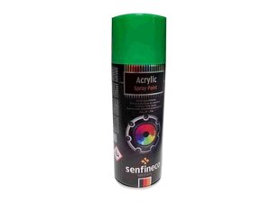 Акрилова фарба-спрей Acrylic Spray Paint 400 мл зеленіна ТМ SENFINECO