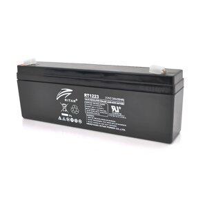Акумуляторна батарея AGM RITAR RT1223, Gray Case, 12V 2.3Ah ( 177 х 35 х 62 (68Q10