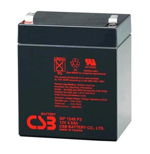 Акумуляторна батарея CSB GP1245, 12V 4.5Ah (90 х70х100 (105 Q10
