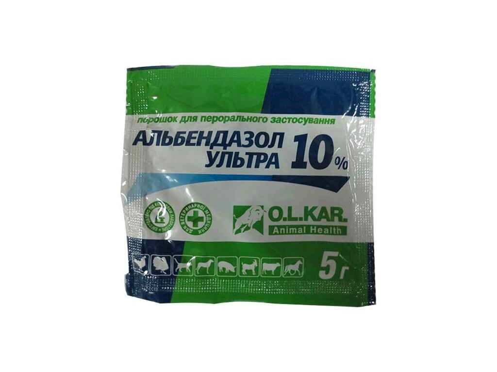 Альбендазол ультра - 10% порош. уп - 5г ТМ O. L.KAR від компанії Фортеця - фото 1