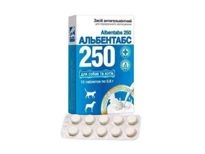 Альбентабс - 250 25% таблетки № 10 блістер з ар. топл. молока ТМ O. L. KAR