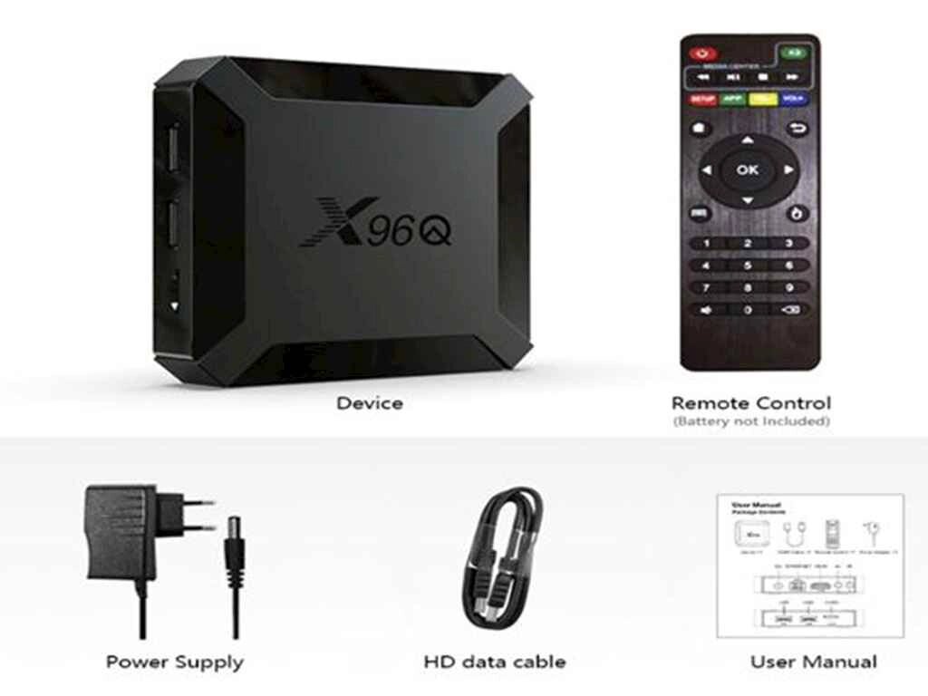 Android TV-Box X-96Q 2G/16G Alwinner H313 від компанії Фортеця - фото 1