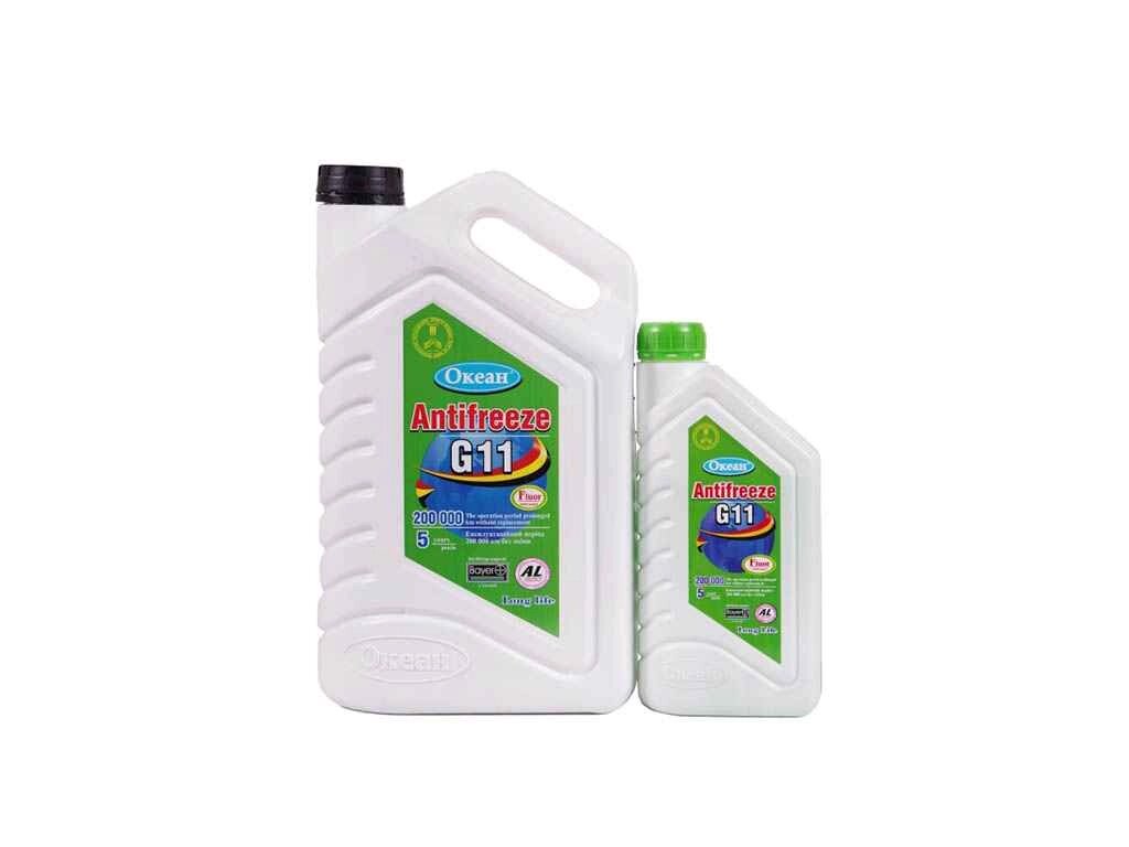 Anti-freeze Океан GRS-40 G11 GREEN кан. 5 кг. ТМ Океан від компанії Фортеця - фото 1