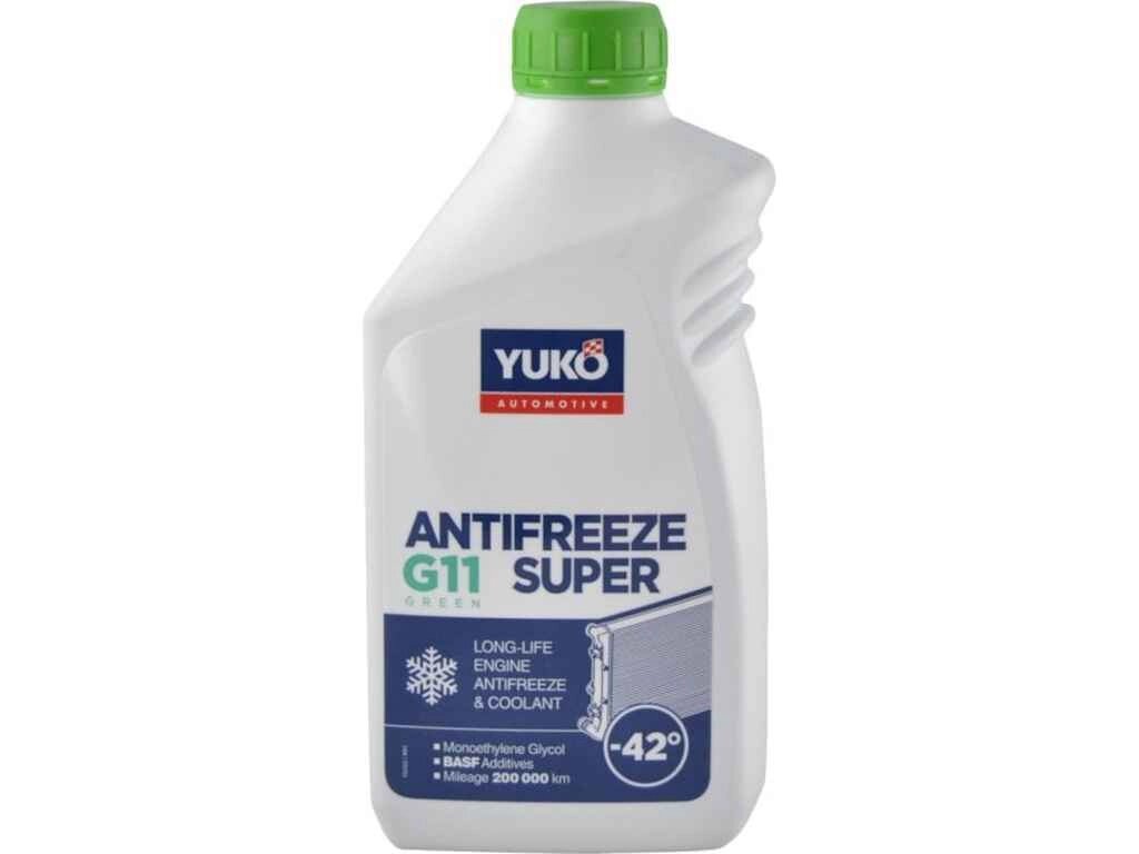 Антифриз ANTIFREEZE-40 (Super G11) зелений 1кг ТМ Yuko від компанії Фортеця - фото 1