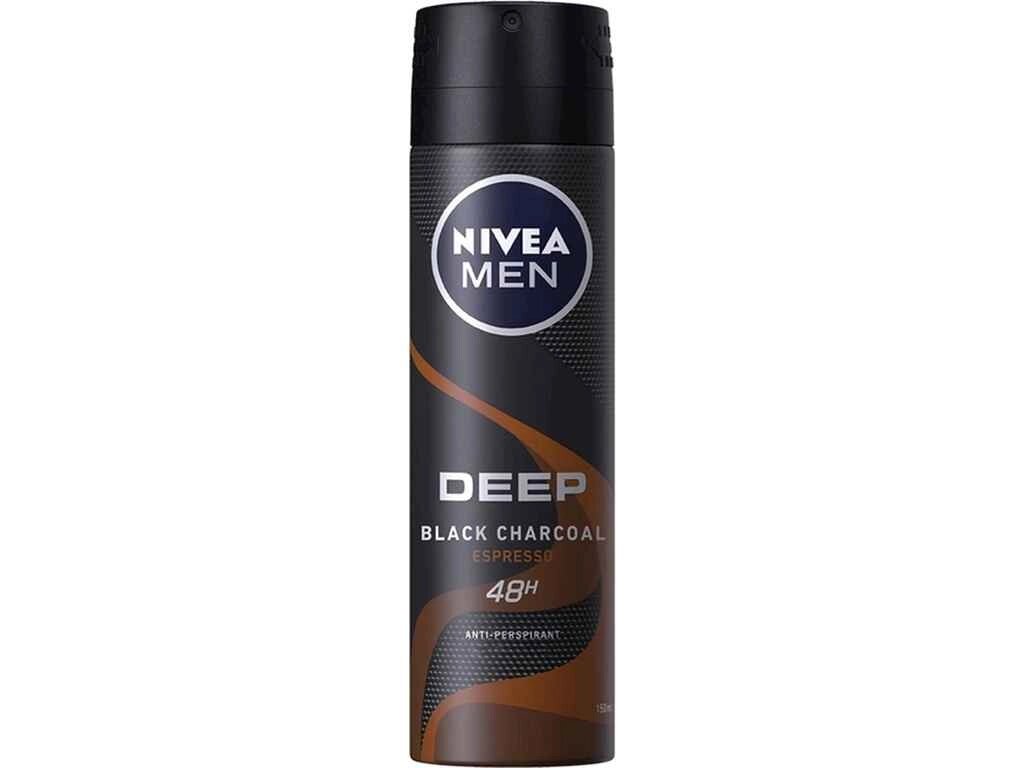 Антиперспірант-спрей 150мл для чол. DEEP (Black Carbon) ТМ NIVEA від компанії Фортеця - фото 1