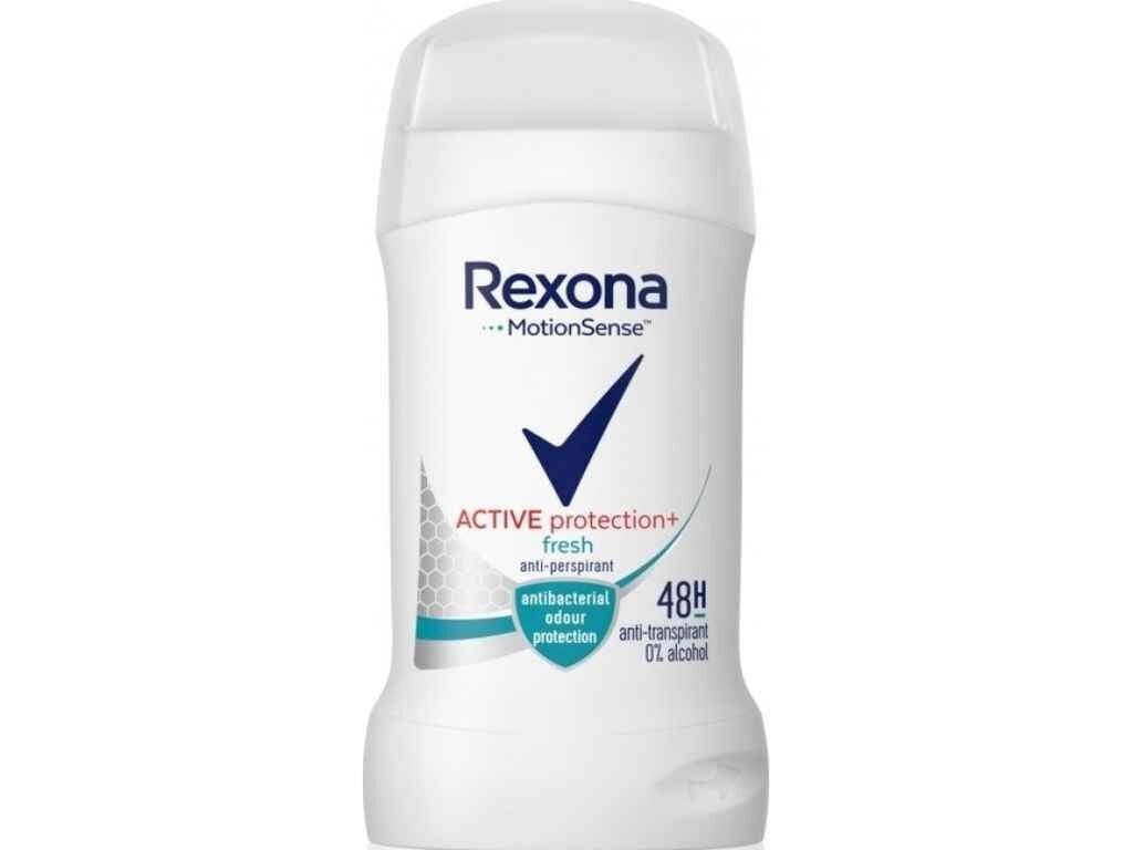 Антипреспірант твердий 40мл жін Ative Protection Fresh ТМ Rexona від компанії Фортеця - фото 1