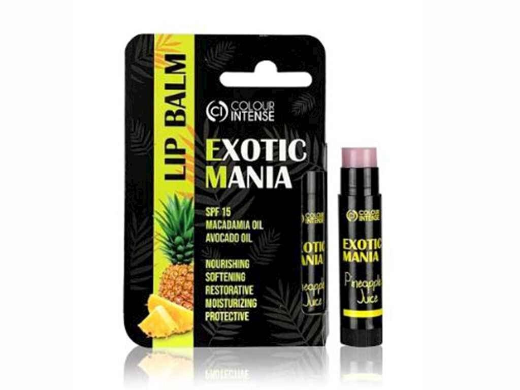 Бальзам для губ Exotic Mania 5г 01 Сік Ананаса ТМ Colour Intense від компанії Фортеця - фото 1