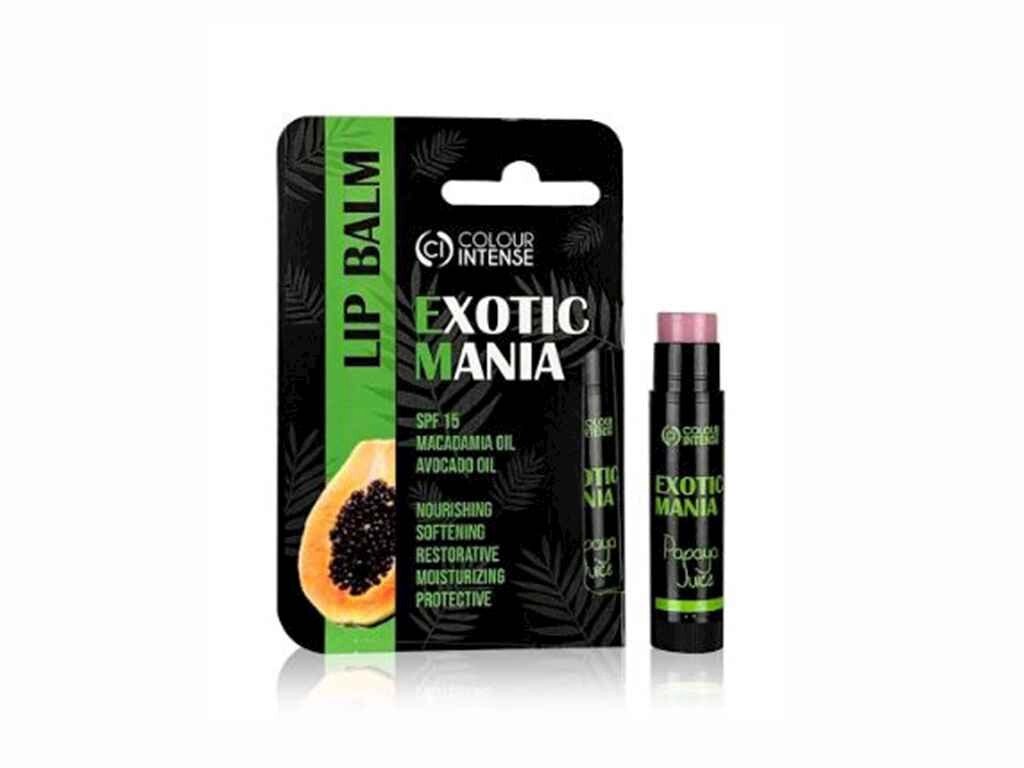 Бальзам для губ Exotic Mania 5г 03 Сік Папайя ТМ Colour Intense від компанії Фортеця - фото 1