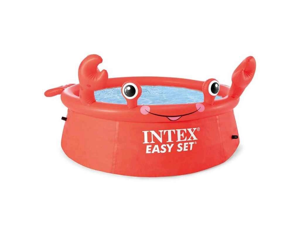 Басейн надувний Crab Easy Set 183х56см 880л 26100 NP ТМ INTEX від компанії Фортеця - фото 1