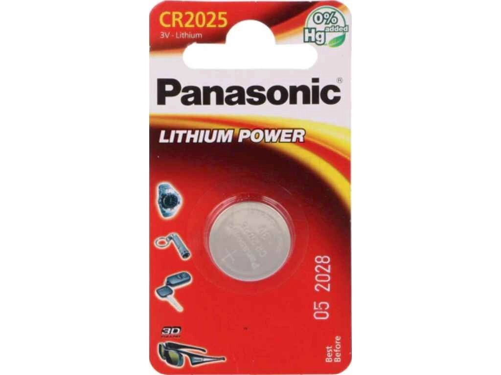 Батарейка літієва CR2025 Lithium 1шт (блістер) ТМ Panasonic від компанії Фортеця - фото 1