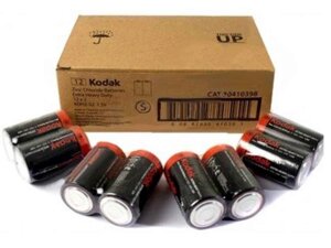 Батарейка сольова R20/D 2шт (спайка) ТМ Kodak