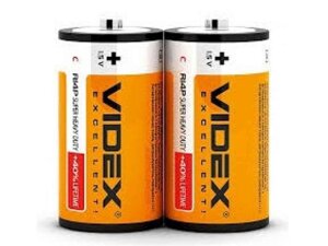 Батарейка Videx R14 2 шт. у спайці ТМ Videx