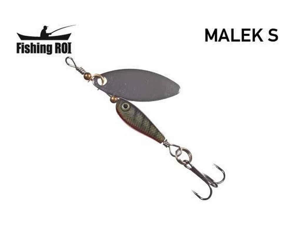 Блесна Malek S 10gr 001A SF5006-10-001A ТМ FISHING ROI від компанії Фортеця - фото 1