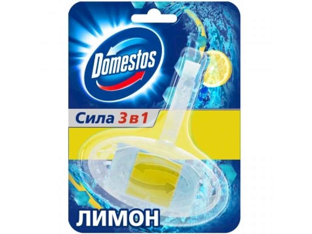 Блок для туалетів 1шт гігієничний 35г ЛИМОН ТМ Domestos від компанії Фортеця - фото 1