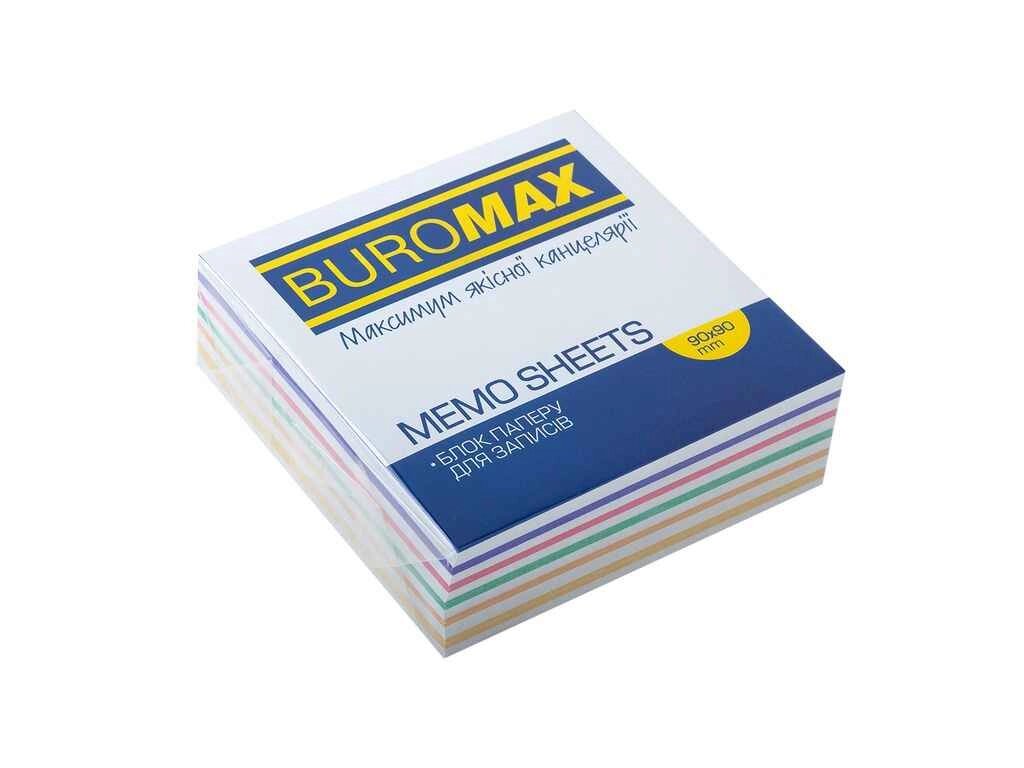 Блок папер для нотаток Зебра 90х90х30мм, не скл. BM. 2257 ТМ BUROMAX від компанії Фортеця - фото 1