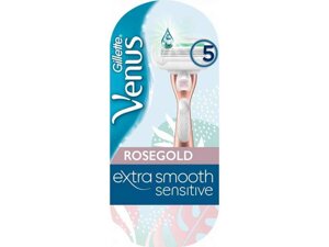 Бритва Extra Smooth Sensitive з 1 змінним картриджем RoseGold ТМ Venus