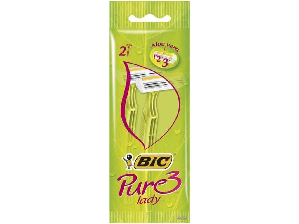 Бритва одноразова 2шт Pure3 Lady ТМ BIC від компанії Фортеця - фото 1