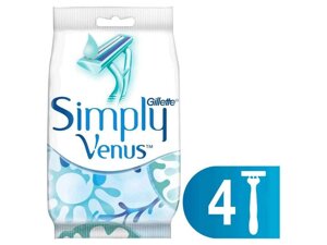 Бритви одноразові simply VENUS 2 (4 шт)
