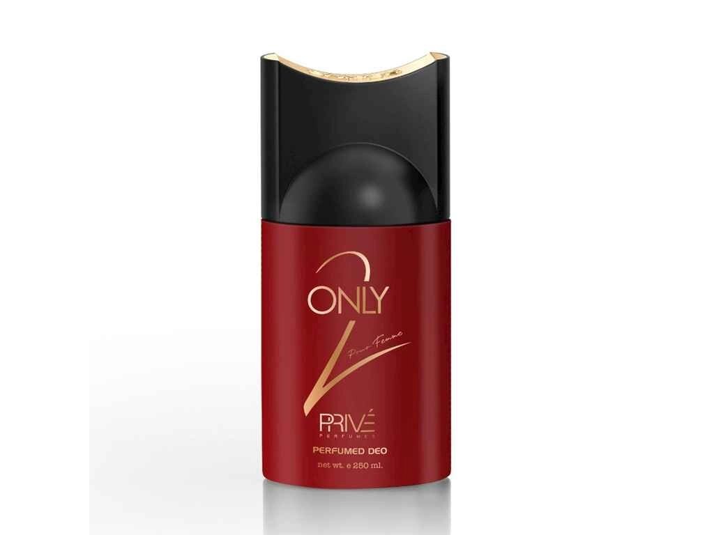 Дезодорант 250мл жін Only 2 ТМ Prive Parfums від компанії Фортеця - фото 1