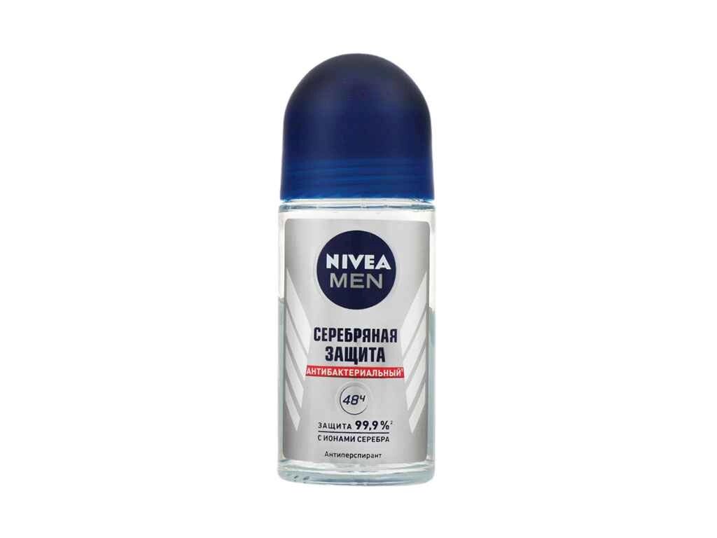 Дезодорант (кульковий) для чол. 50мл (Срібний Захист) ТМ NIVEA від компанії Фортеця - фото 1