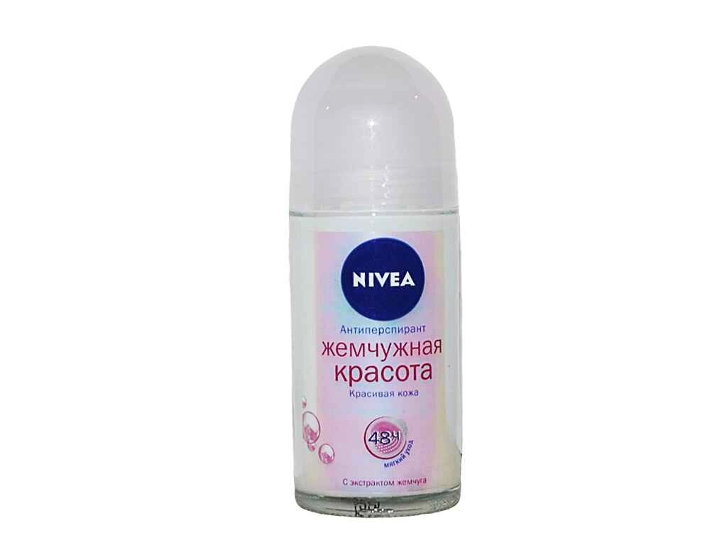 Дезодорант (кульковий) для жін. 50мл PearlBeauty (Краса перлин) ТМ NIVEA від компанії Фортеця - фото 1