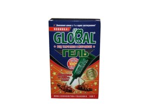 Двокомпонентний гель від тарганів Глобал туба 100г ТМ GLOBAL