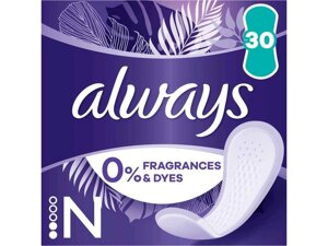 Щоденні гігієнічні прокладки 30шт Daily Fresh Normal Duo Без запаху ТМ ALWAYS