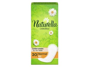 Щоденні гігієнічні прокладки NATURELLA Сamomile Normal 20шт.