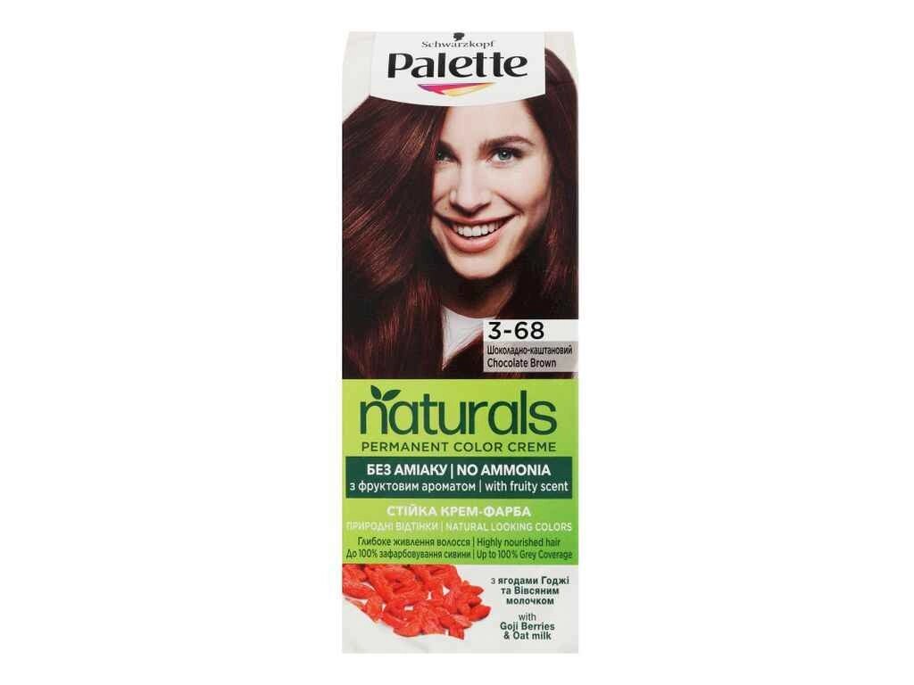 Фарба Naturals 3-68 Шоколадно-каштановій 868 ТМ PALETTE від компанії Фортеця - фото 1