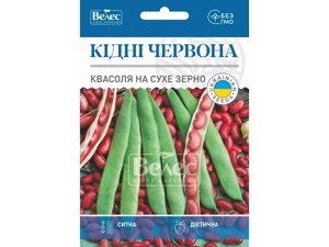 Квасоля на сухе зерно Кідні червона МАКСІ (10 пачок) 20г ТМ ВЕЛЕС