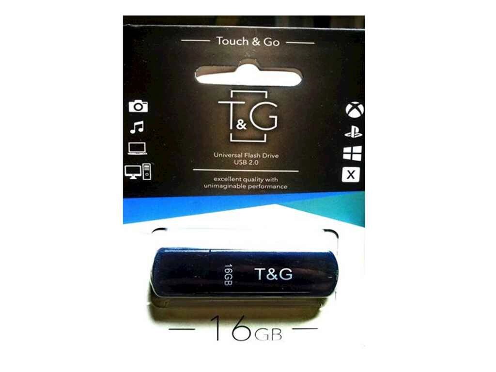 Флеш USB 16GB 011 Classic series Black ТМ TG від компанії Фортеця - фото 1